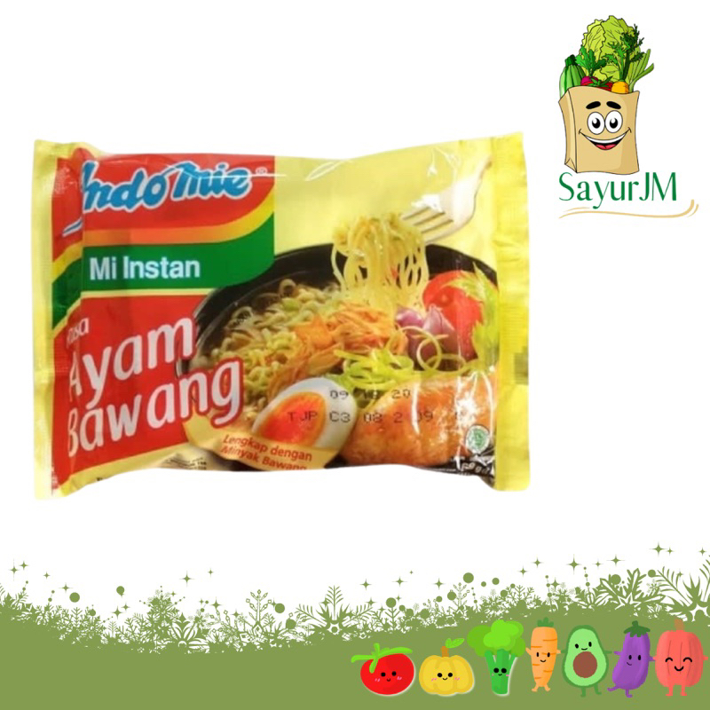 

SayurJM Indomie Mie Ayam Bawang Instant 5 Pack