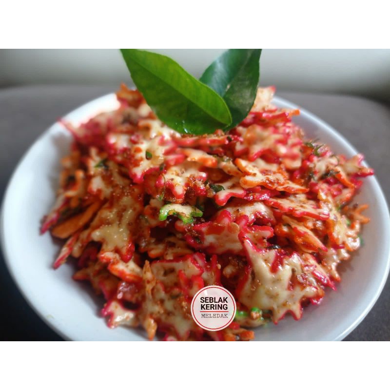 

Seblak kering Flower -MELEDAK- Enak Gurih Renyah, kemasan 50gr & 75gr