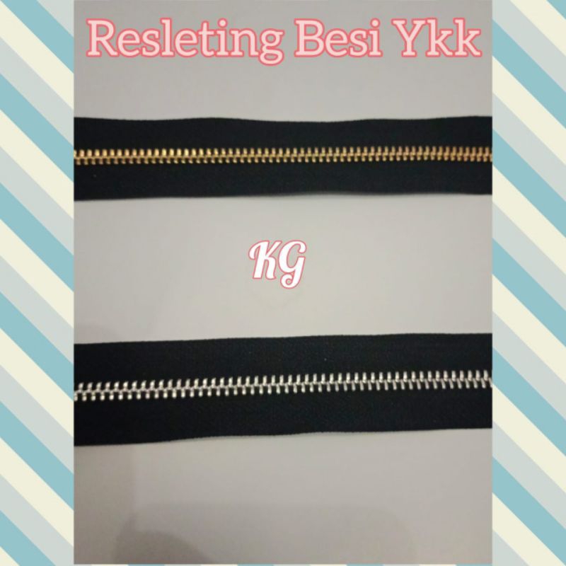 Resleting Besi Ykk Hitam