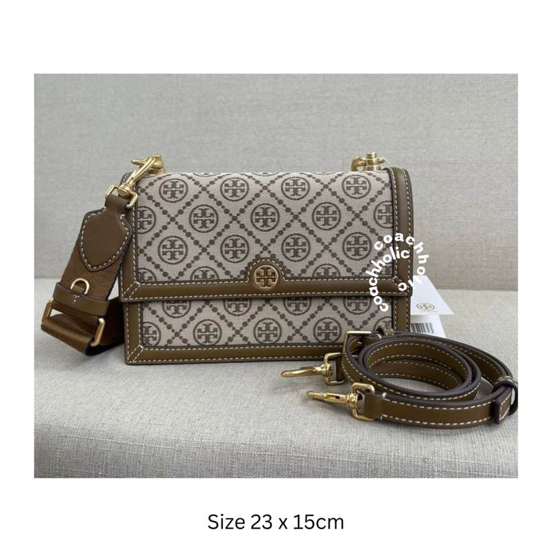 tory burch monogram shoulder bag