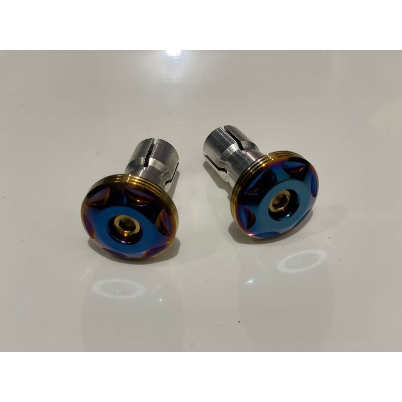 Jalu stang gepeng probolt two-tone Thailand stenlis semua motor