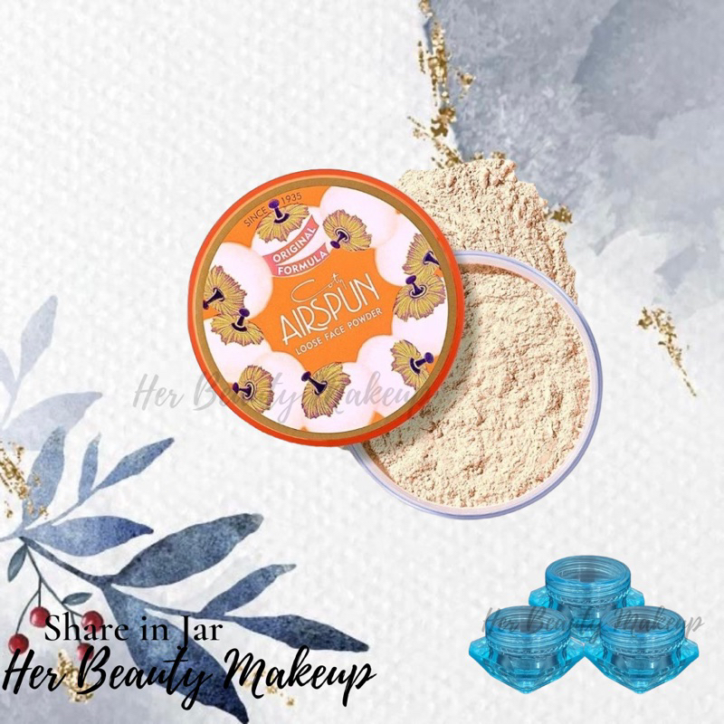 Share in Jar Coty Airspun Loose Powder