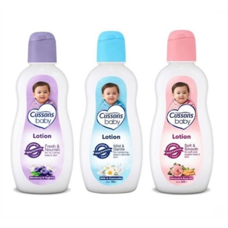 Cussons Baby Lotion (Kemasan 100 ml dan 200 ml)