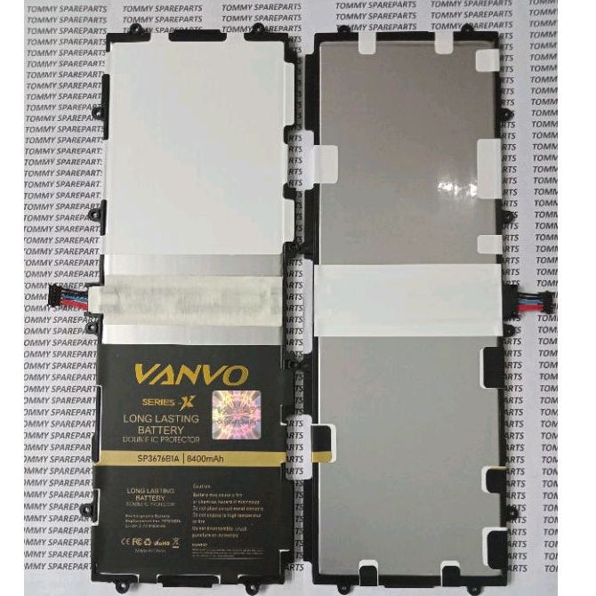 BATT BATERE BATRE BATERAI BATTERY SAMSUNG TAB 2 10.1 P7500 P5100 NOTE 10.1 N8000 VANVO SERIES X DOUB