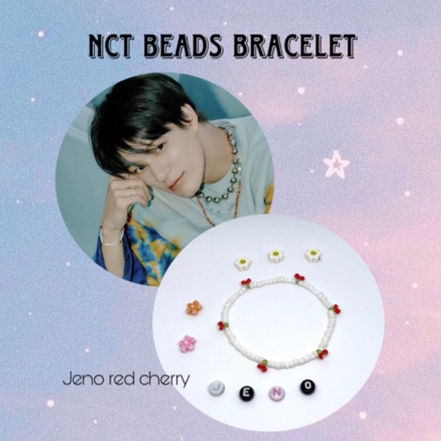 NCT DREAM BEADS BRACELET GELANG KPOP JENO NCT DREAM