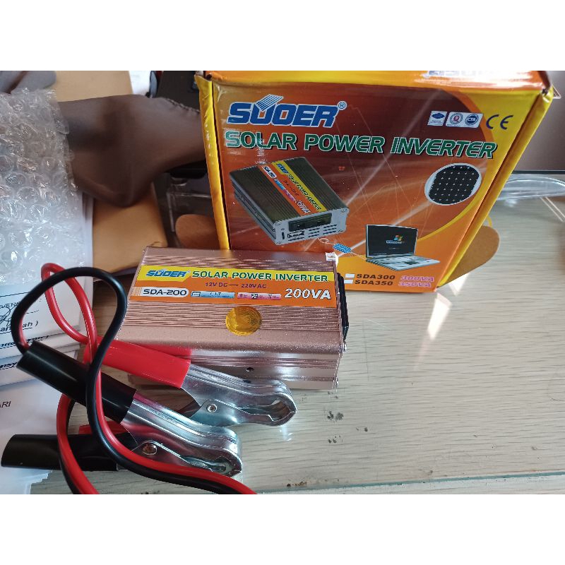 POWER INVERTER 200w 12v SDA200