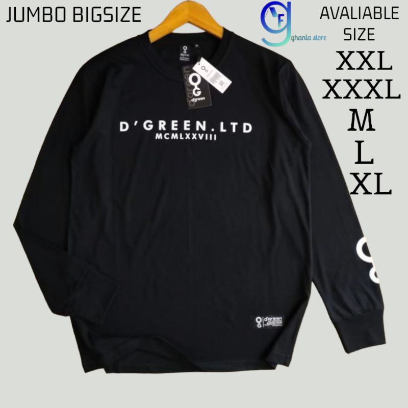 Kaos pria jumbo | kaos pria oversize | kaos lengan panjang jumbo | kaos lengan panjang big size | ka