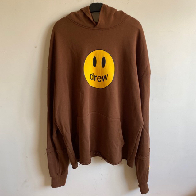 Hoddie Drew house brown ripped second