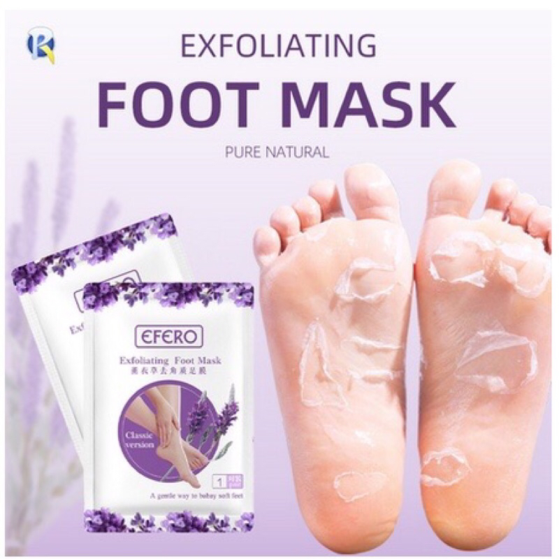 OliveShop ❤️ Exfoliating Foot Mask Peeling Treatment Masker Pengelupas Kulit Kaki