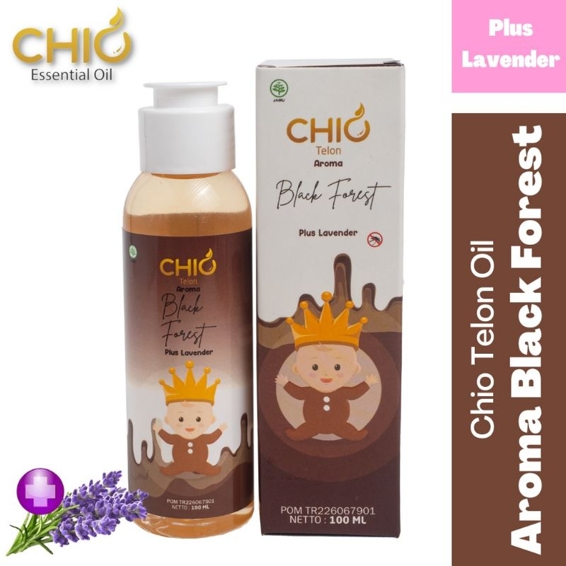 CHIO AROMATIC TELON OIL Lavender 100ml / minyak telon bayi aromatik