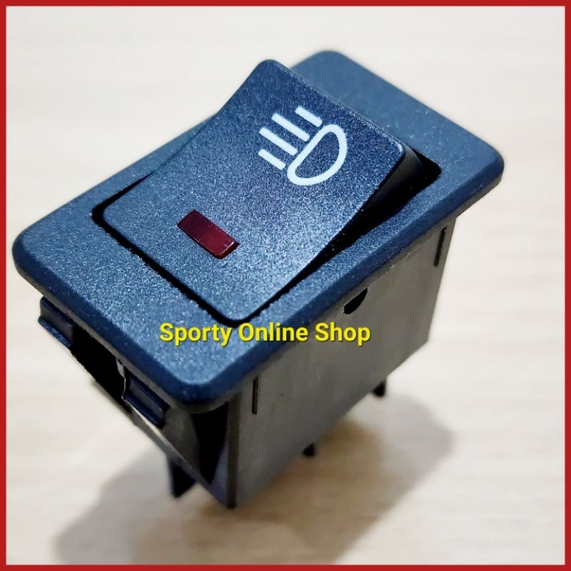 Saklar Lampu Fog Lamp Switch Lampu DC 35A 12V