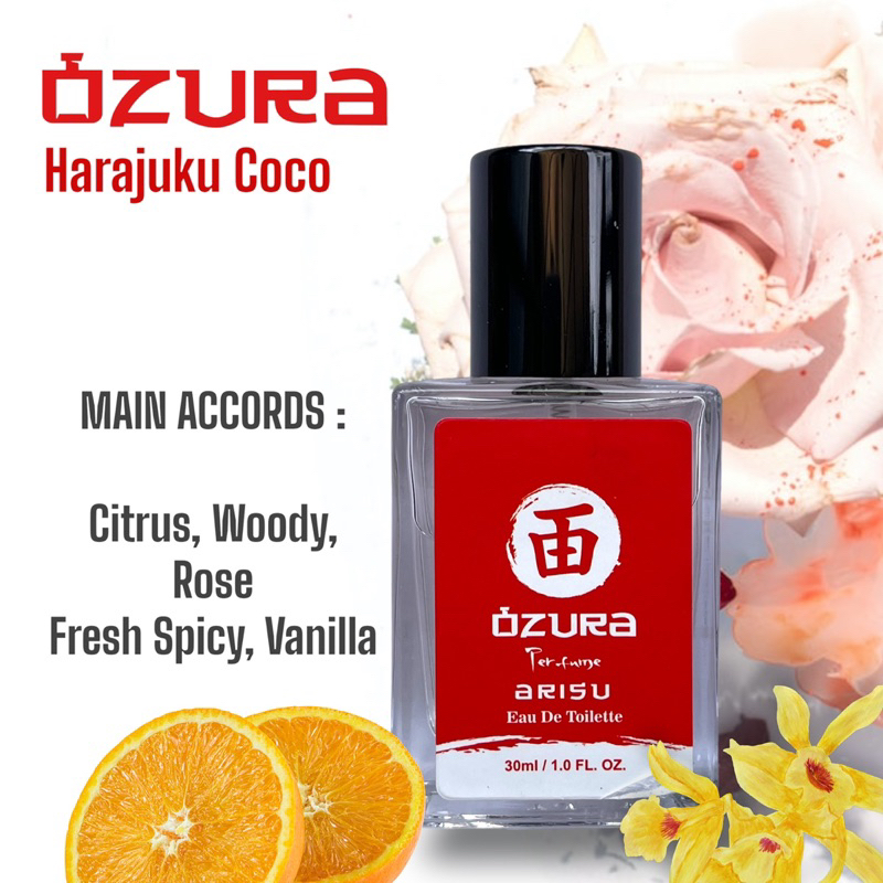 PARFUM OZURA HARAJUKU COCO INSPIRED COCO CHAINEL / WANGI TAHAN LAMA