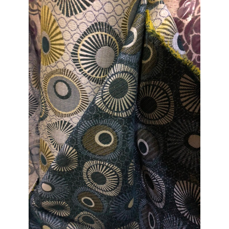 KAIN CENIL MOTIF ABSTRAK / KAIN SOFA CHENIL CHENILLE BULAT / BAHAN CENIL MOTIF SERVIS KURSI MEUBEL /