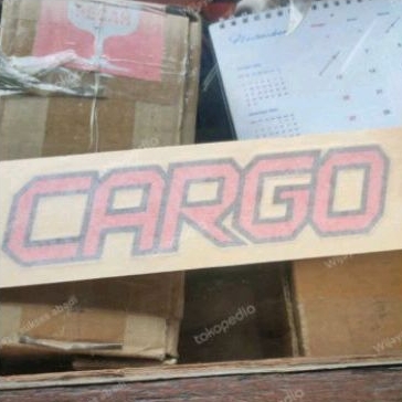 stiker tulisan CARGO Taft HILINE stiker CARGO Taft HILINE