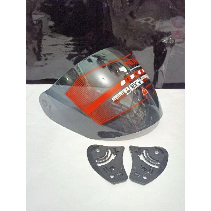 PROMO.. (COD⭐⭐) Kaca /visor helm kyt dj maru/ kyt galxy/ink centro (MURAH)