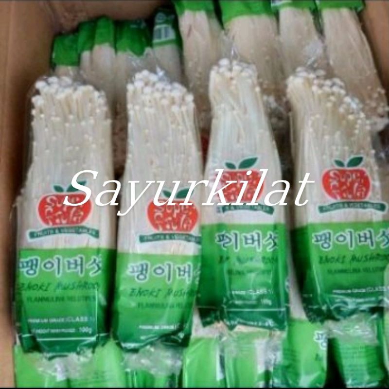

Jamur enoki fresh / pack