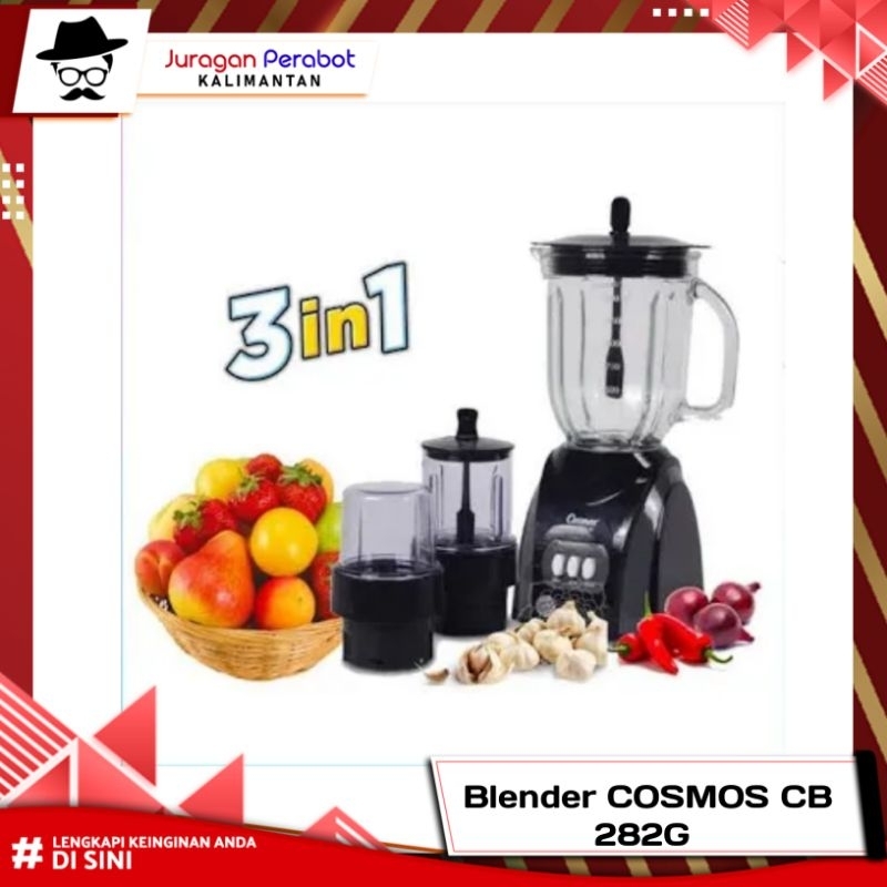 Blender Kaca Cosmos  CB 282 G / Blender Cosmos 3in1 2 liter