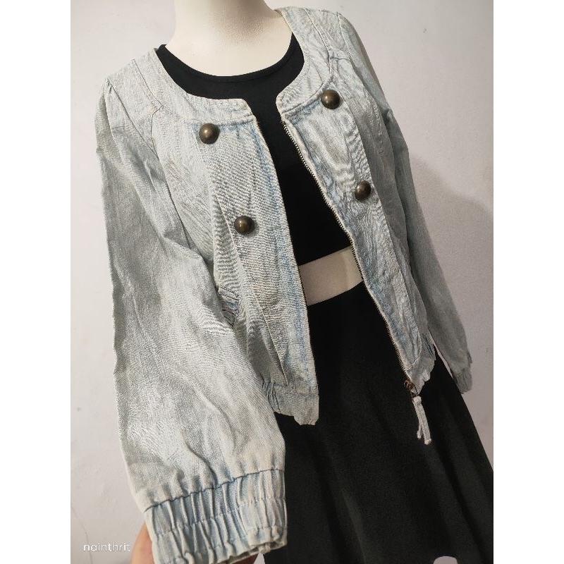 Jaket tebal Jaket denim Jaket Bulu Jaket Jaket Suede Jaket brukat wanita remaja  murah