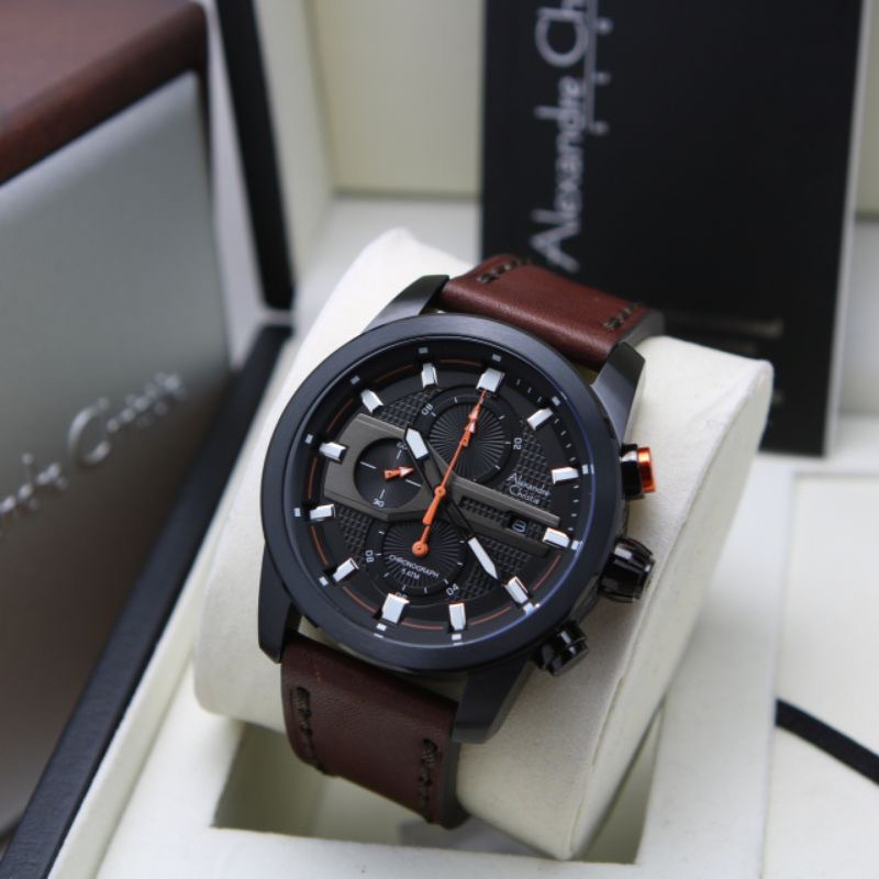 JAM TANGAN PRIA ALEXANDRE CHRISTIE AC 6506 / AC 6562 /AC 6559 LEATHER ORIGINAL GARANSI RESMI 1TAHUN