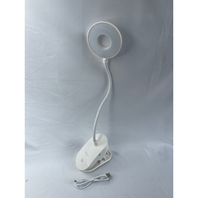 [OBRAL RIJEK] Lampu Baca LED Clip Circle Adjustable Cool White 2W - YG-T102