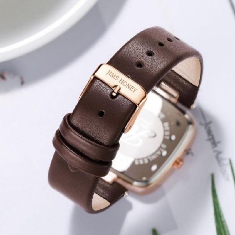 Jam Tangan Wanita Jims Honey Promo Jhw 22 Watches Analog - Jimshoney Arloji Import Jam Murah Bahan Kulit