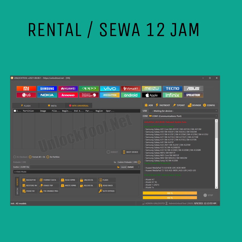SERVICE IPHONE & ANDROID VIA REMOT JARAK JAUH