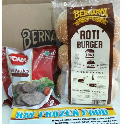 

Paket Burger plus Beef Patties