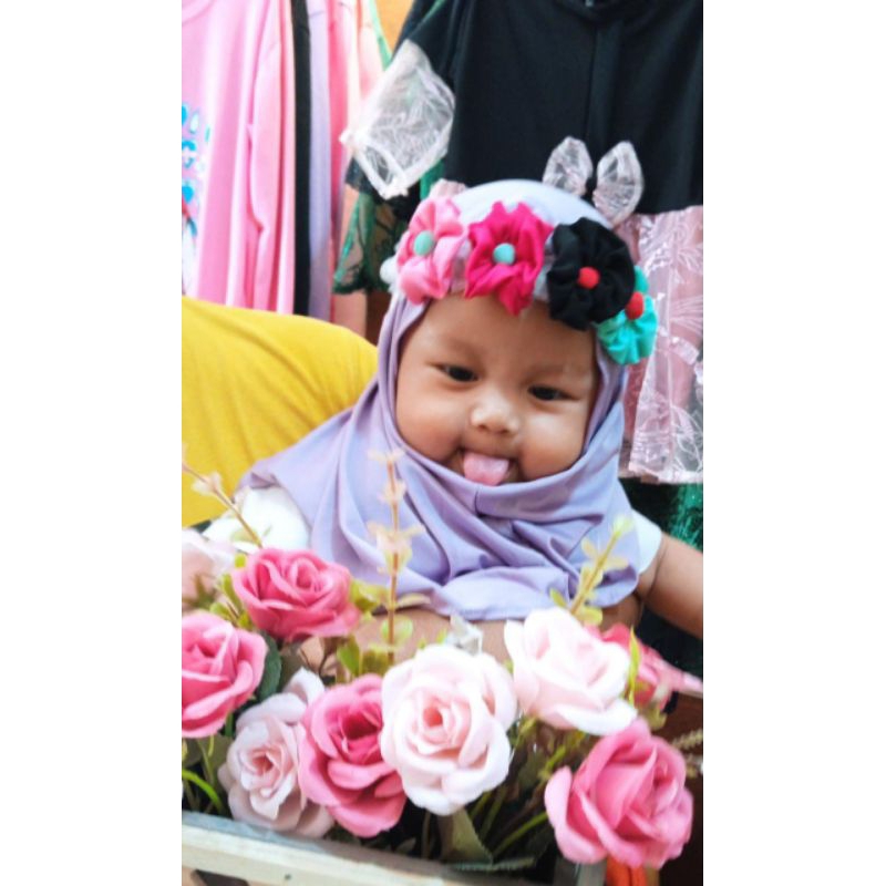 HIJAB BAYI BANDO BUNGA
