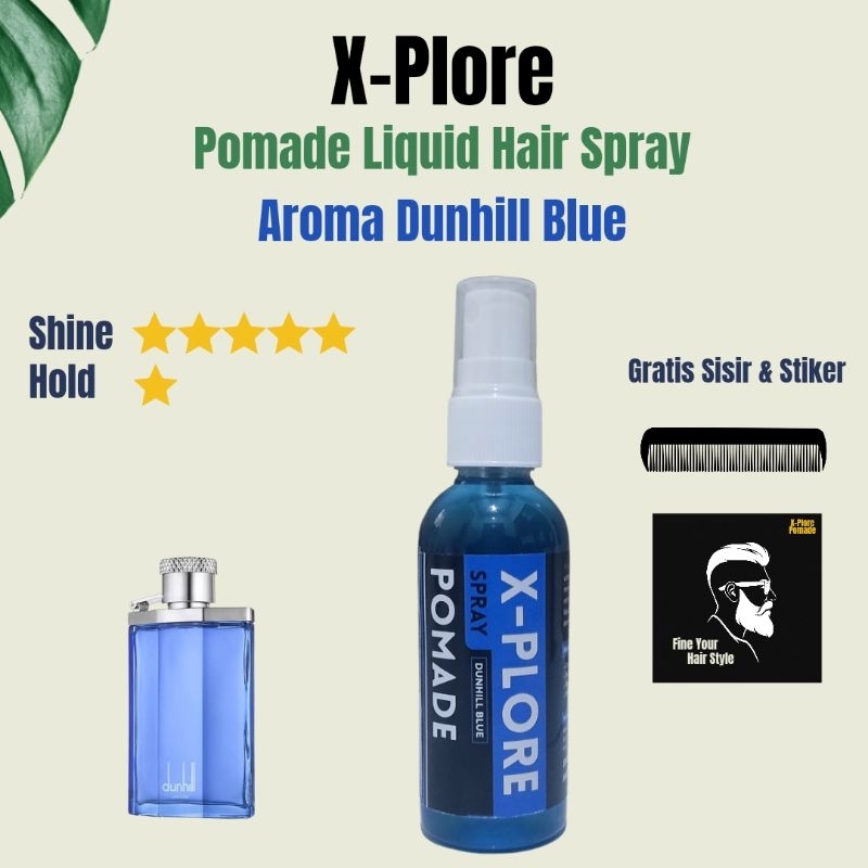 Pomade Spray Pomade Cair Pomade Liquid Xplore 60 Ml