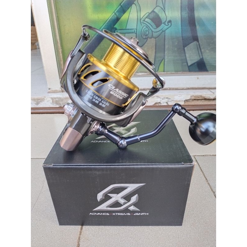 reel AXZ Classic SW 1000 sampai 6000 power handle