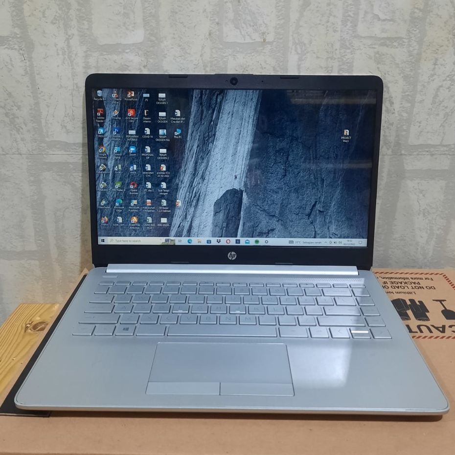 Laptop HP 14s-DK0024AU, Amd A9-9425, Vga Radeon R5, Ram 8Gb, Hdd 1Tb