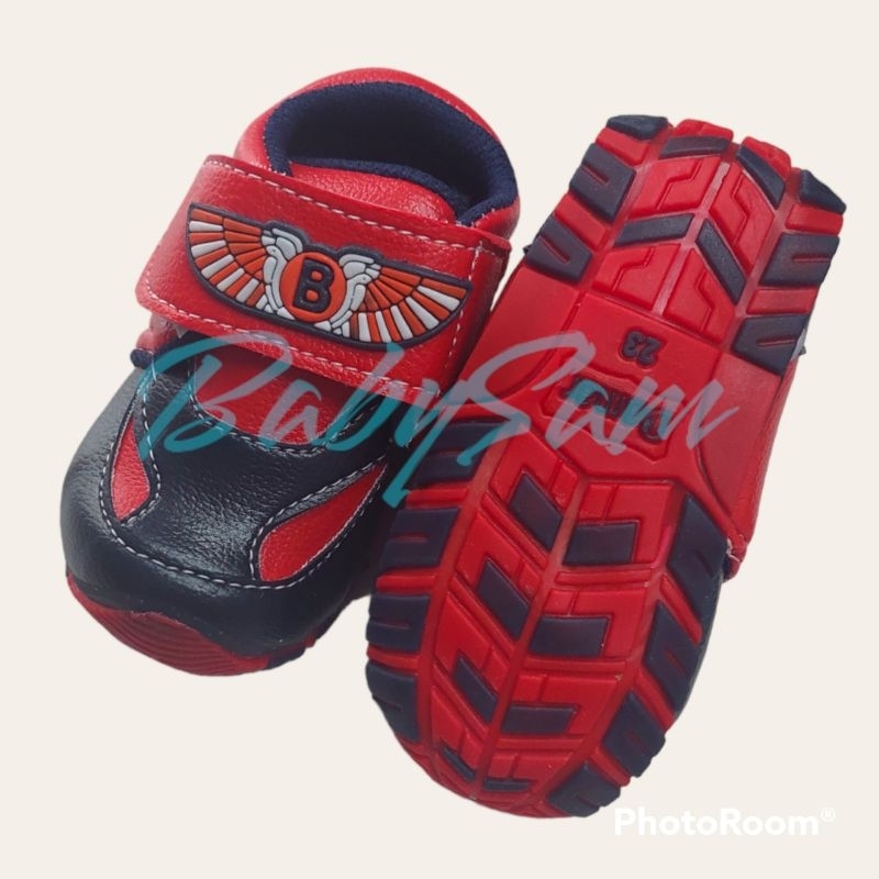 SEPATU BAYI PREWALKER 3-18BULAN MOTIF CEWEK DAN COWOK || SEPATU ANTI SELIP ANAK MERK DAMAR