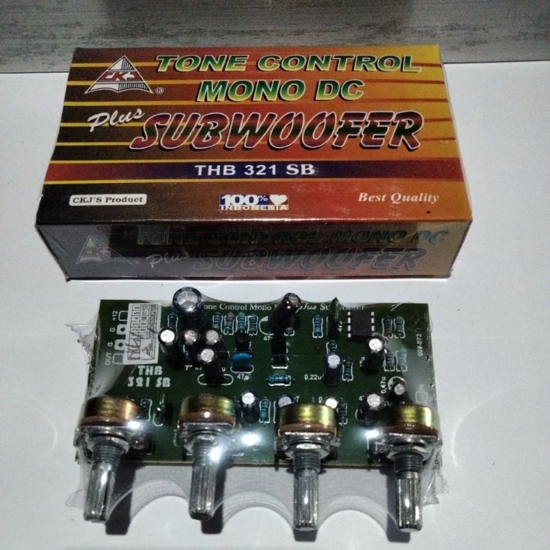 Tone Control Mono Plus Subwoofer.