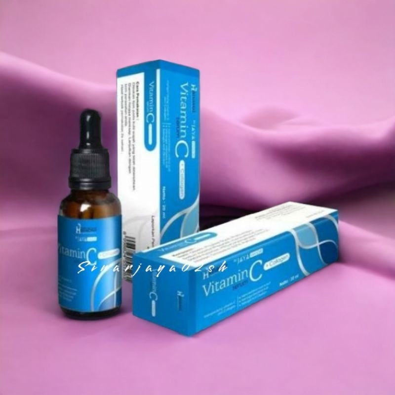 SERUM VITAMIN C +collagen HANASUI ORI (biru)