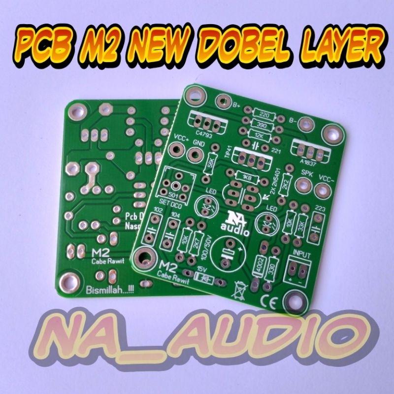 PCB M2 BOSTRAP CABE RAWIT HOREG DOBEL LAYER
