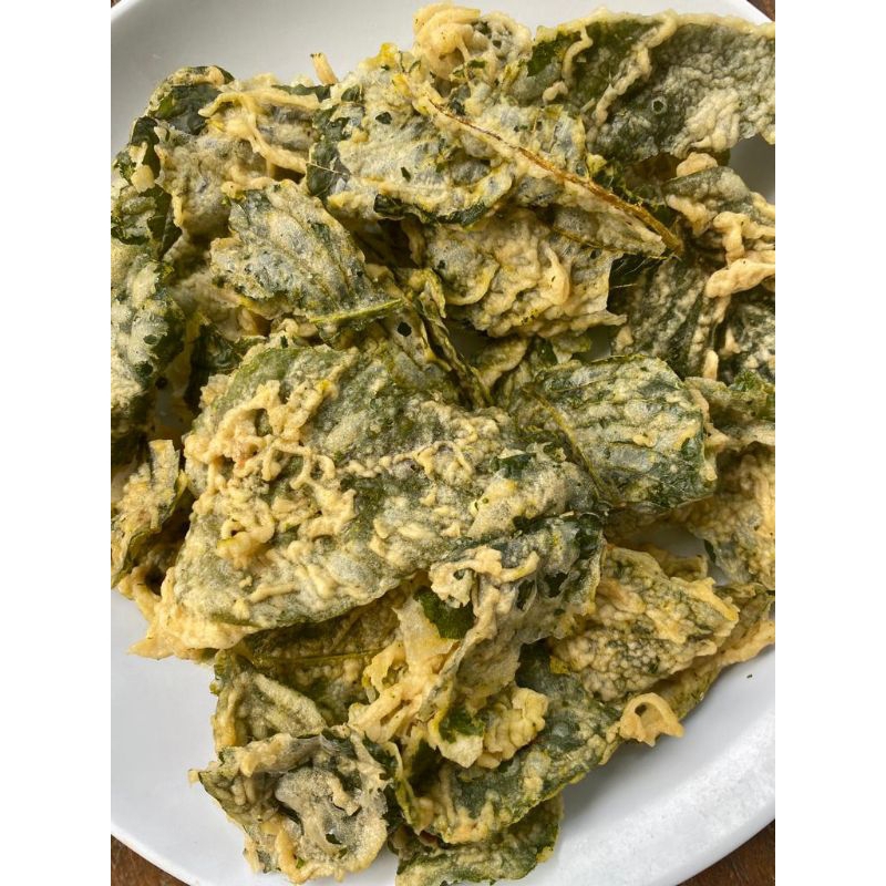

keripik bayam kriuk