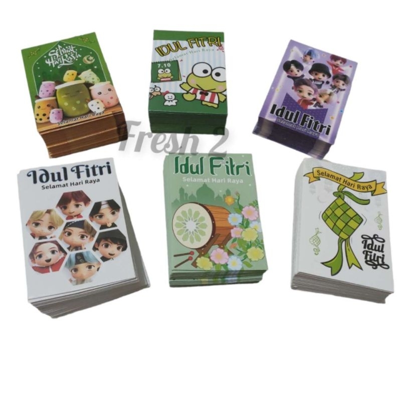 

10 lembar angpao lebaran M / amplop lebaran karater / angpao lebaran paling murah /