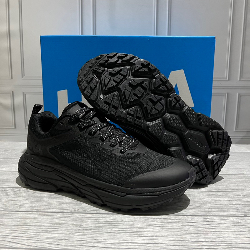 Sepatu Lari Sepatu Hoka One One Ful Black