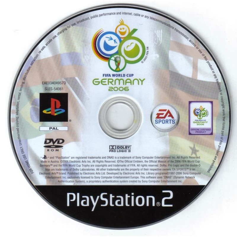 Kaset PS2 Winning Eleven 2006 edisi World Cup Jerman