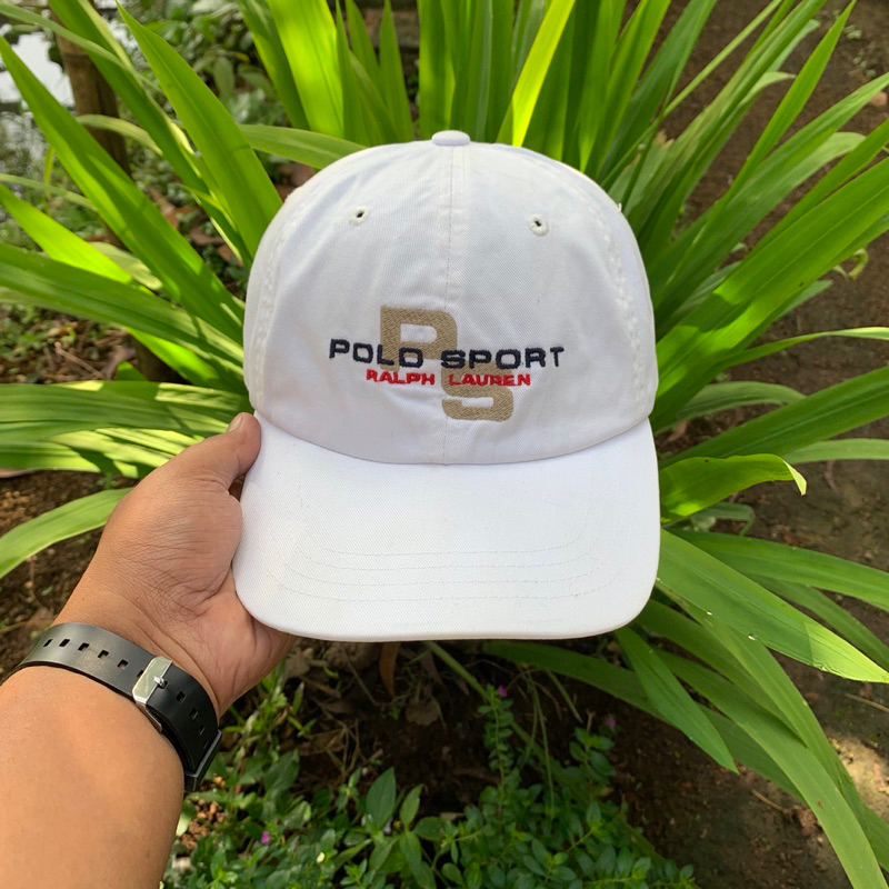 TOPI POLO SPORT RALPH LAUREN SIX PANEL MADE IN TAIWAN
