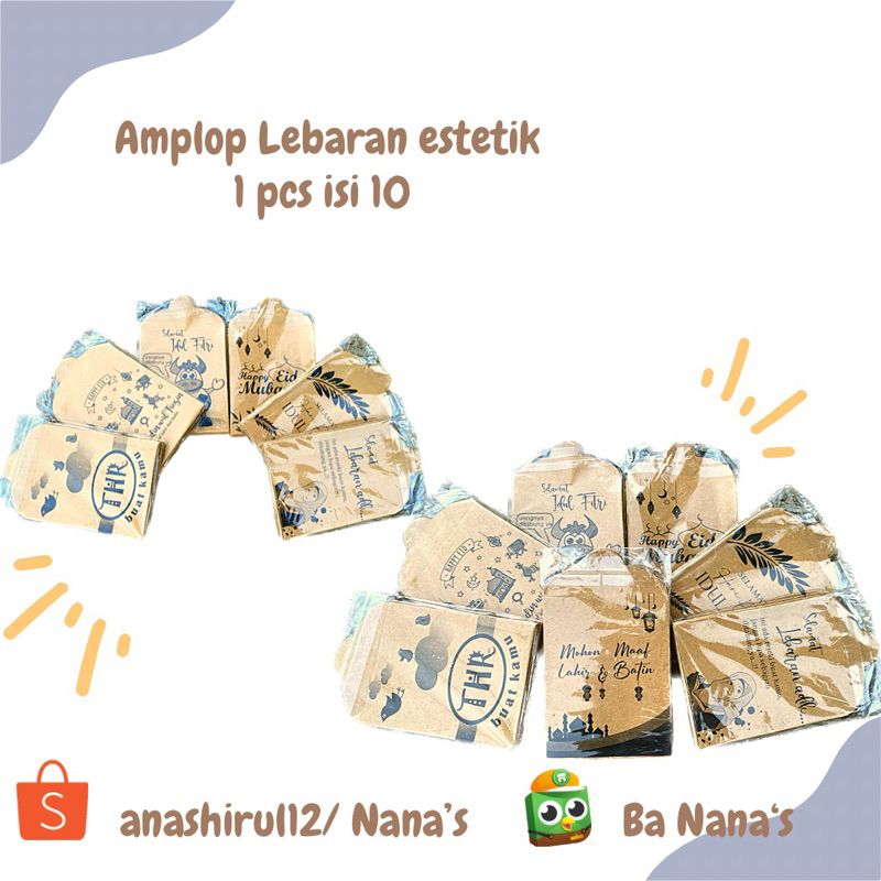 

Amplop Lebaran estetik