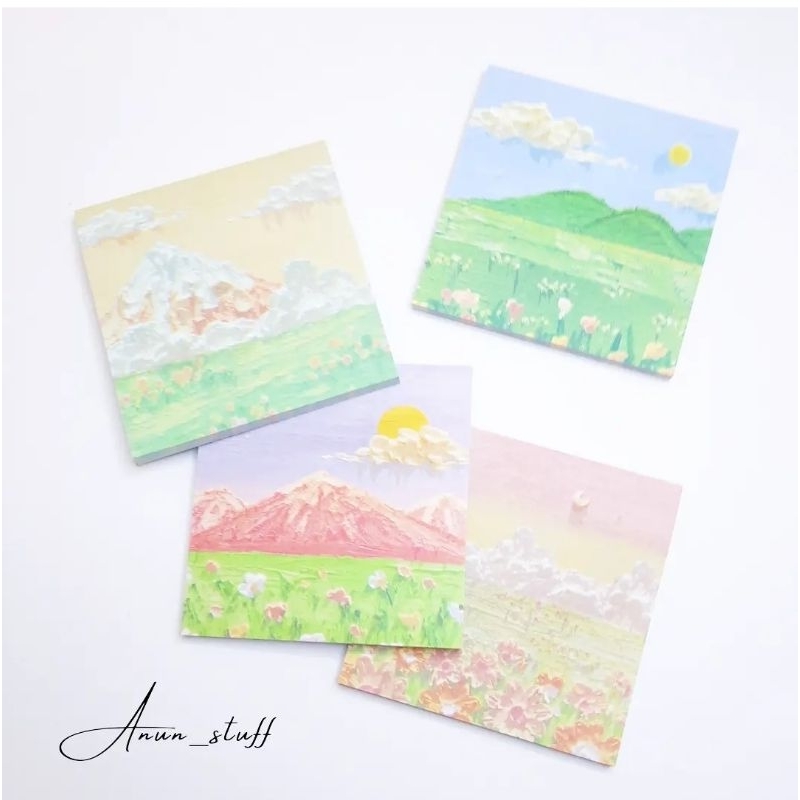 

Sticky notes Lukisan Realistik Sticky Notes Aesthetic 50pg