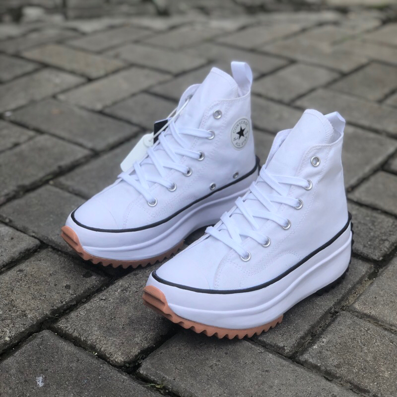 Converse Run Star Hike x JW Anderson Sepatu Convers SneakersWanita Premium BNIB Vietnam