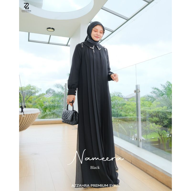 AZZAHRA/Nameera dress by Azzahra/Dress only/Dress elegant/Dress cantik