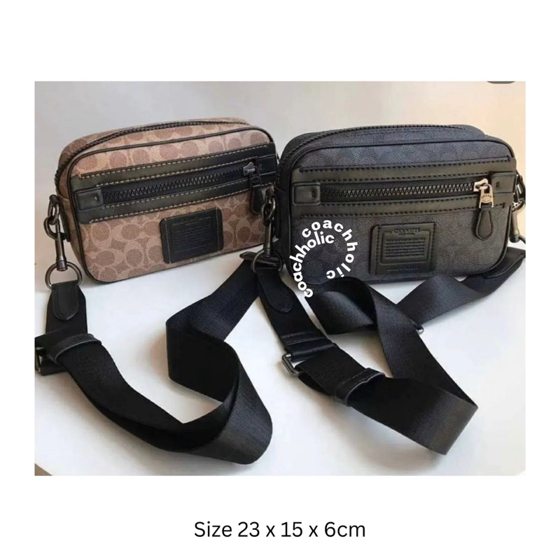 coach camera bag for men