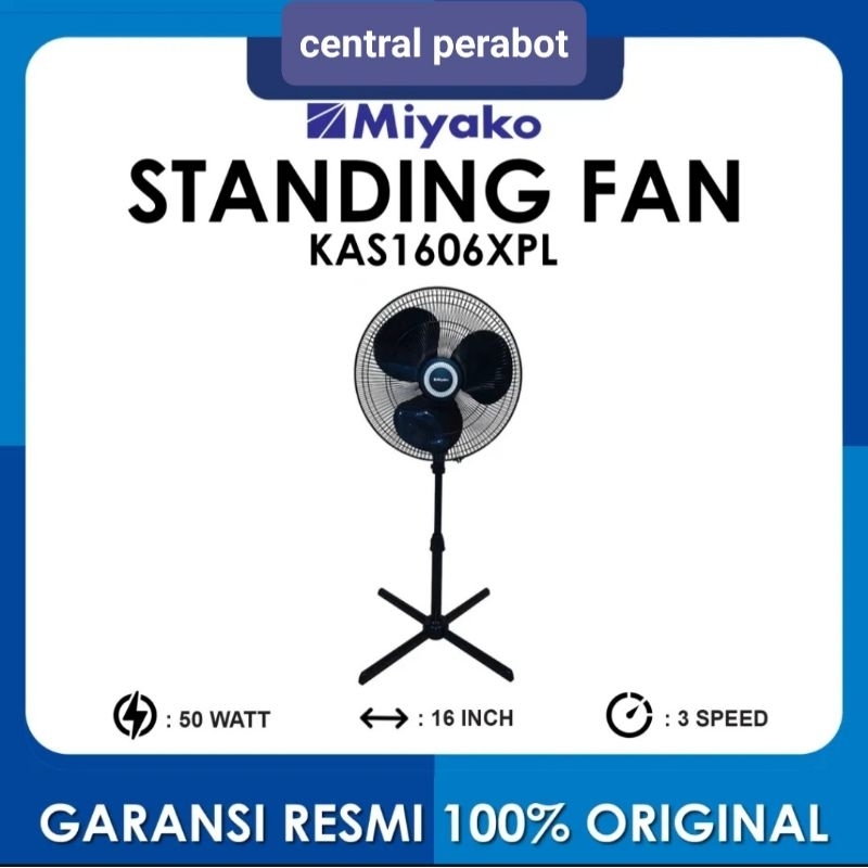 Kipas angin berdiri miyako 16 inch/stand fan miyako 16 inch