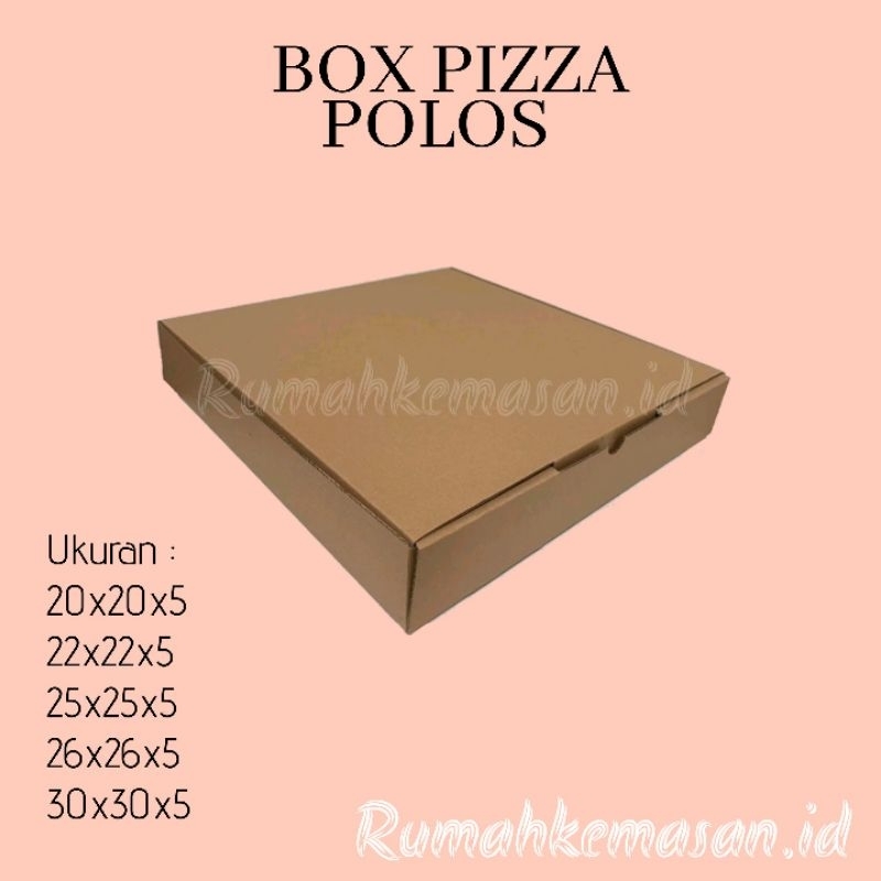 

BOX PIZZA POLOS 20x20 / DUS PIZZA E FLUTE 20x20
