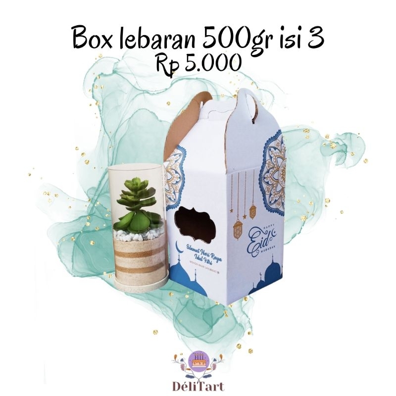 

BOX TOPLES KUE KERING / HAMPERS LEBARAN
