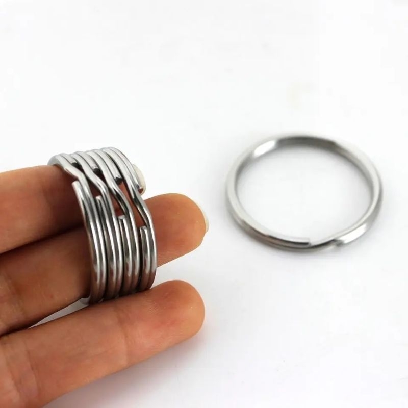 RING GANTUNGAN KUNCI/RING KEYCHAIN 3CM PREMIUM IMPOR