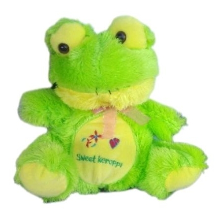 BONEKA KEROPI KODOK KARAKTER PITA MAINAN ANAK